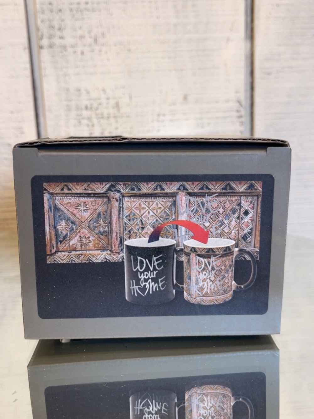 NIB 12oz Love Your Home Color Changing Mug. - Picture 2 of 7